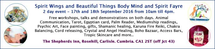 Spirit Wings and Beautiful Things Body Mind and Spirit Fayre