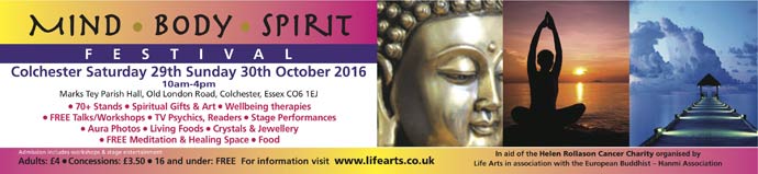 Colchester Mind Body Spirit Festival