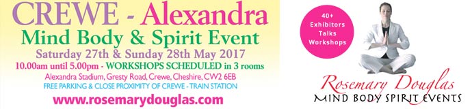 Crewe Alexandra - Mind Body Spirit Event Crewe Alexandra - Mind Body Spirit Event