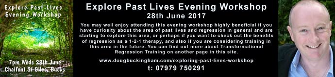 Explore Past Lives Evening Workshop 