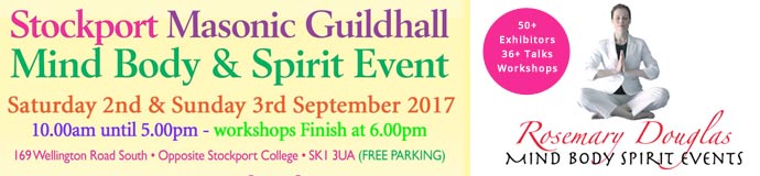 Stockport Guildhall - Mind Body Spirit Event Stockport Guildhall - Mind Body Spirit Event