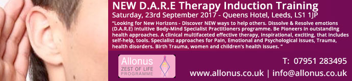 NEW D.A.R.E Therapy Induction Training 