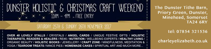 Dunster Holistic Weekend 2017 Dunster Holistic Weekend 2017
