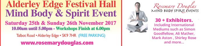 Alderley Edge - Mind Body Spirit Events ( Free Workshops) Alderley Edge - Mind Body Spirit Events ( Free Workshops)