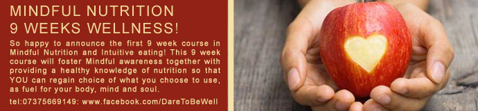 Mindful Nutrition 9 Weeks to Wellness! Mindful Nutrition 9 Weeks to Wellness!