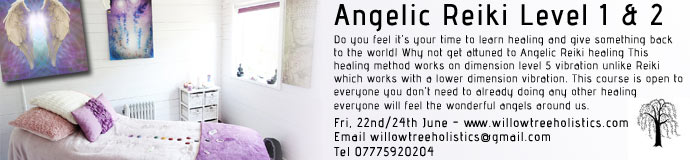 Angelic Reiki Level 1 & 2 