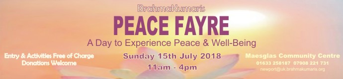 Peace Fayre - A Day to Experience Peace & Well-Being Peace Fayre - A Day to Experience Peace & Well-Being