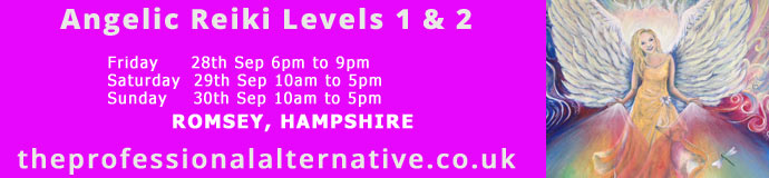 Angelic Reiki Levels 1 & 2 Romsey, Hampshire