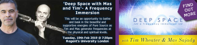 'Deep Space with Mas and Tim'- A Frequency Immersion 'Deep Space with Mas and Tim'- A Frequency Immersion