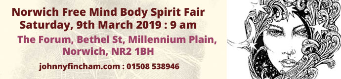 Norwich Free  Mind Body Spirit Fair