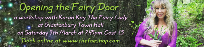 Opening the Fairy Door workshop with Karen Kay