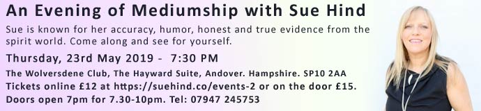 An Evening of Mediumship with Sue Hind