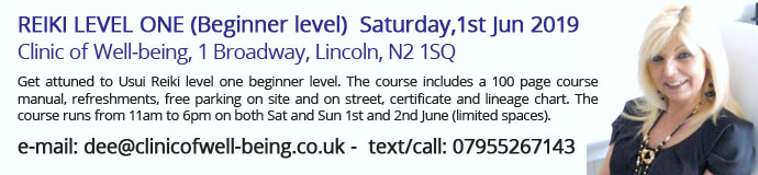 Reiki level one (beginner level)