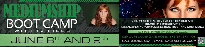 Mediumship Bootcamp with Tracy Higgs Mediumship Bootcamp with Tracy Higgs