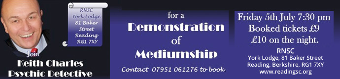 Keith Charles Demonstration of Mediumship Keith Charles Demonstration of Mediumship