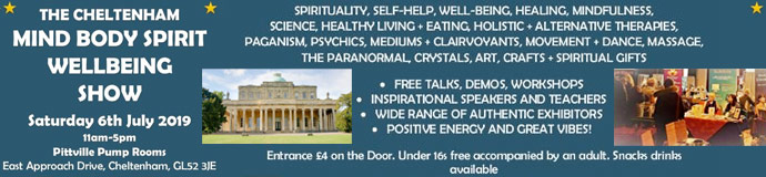 The Cheltenham Mind Body Spirirt Wellbeing Show