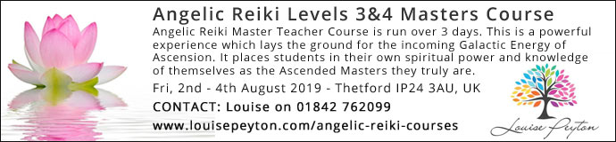 Angelic Reiki 3&4 Masters Course