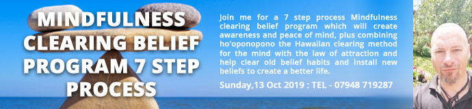 MINDFULNESS CLEARING BELIEF PROGRAM 7 STEP PROCESS MINDFULNESS CLEARING BELIEF PROGRAM 7 STEP PROCESS