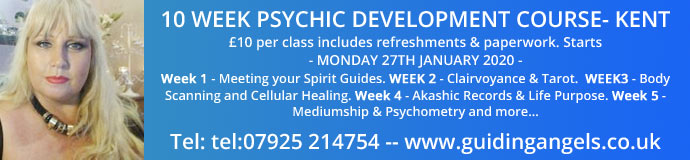 10 WEEK PSYCHIC DEVELOPMENT COURSE