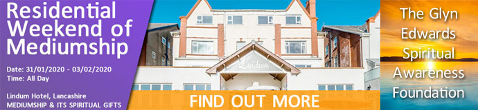 Residential Weekend of Mediumship Residential Weekend of Mediumship
