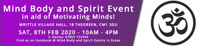 Mind Body and Spirit Event in aid of Motivating Minds