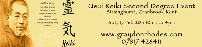 Usui Reiki Second Degree Event Usui Reiki Second Degree Event