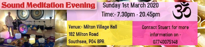 Gong Bath (Sound Meditation Evening) - PORTSMOUTH Gong Bath (Sound Meditation Evening) - PORTSMOUTH