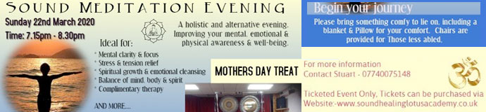 Gong Bath (Sound Meditation Evening) - HARROGATE/KNARESBOROUGH