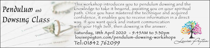 Pendulum Dowsing Workshop Pendulum Dowsing Workshop